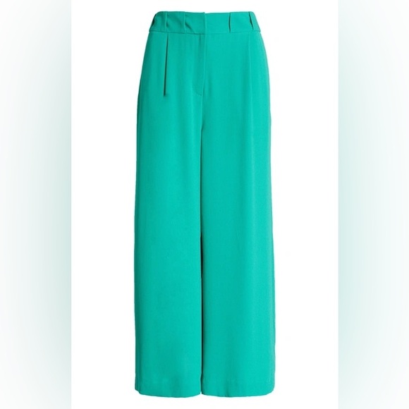NWT Halogen x Atlantic-Pacific pleated pants.  Nordstrom exclusive.  Sold out. - Picture 1 of 5